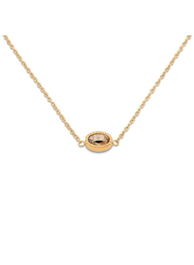 Melano Friends ketting Auree Cr. Golden Shadow Goudkleurig