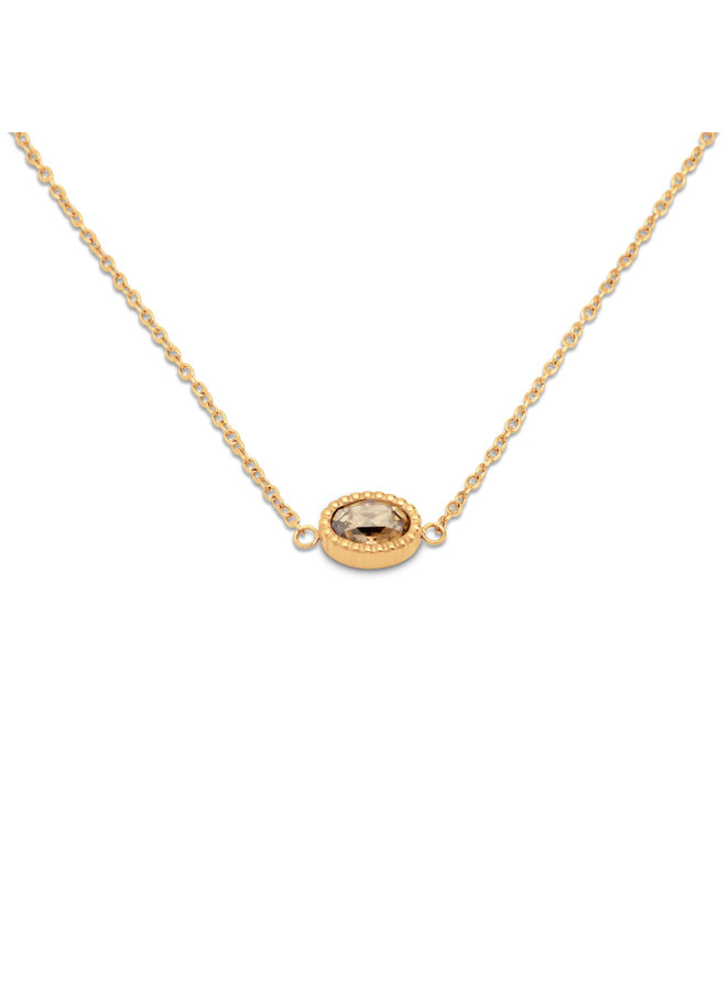Melano Friends ketting Auree Cr. Golden Shadow Goudkleurig