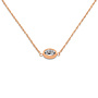 Melano Friends ketting Auree Crystal Rosékleurig