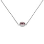 Melano Friends ketting Auree L. Amethyst Zilverkleurig
