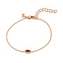 Melano Friends armband Nava L. Amethyst Rosékleurig