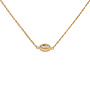 Melano Friends ketting Navee Crystal Goudkleurig