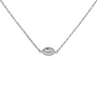 Melano Friends ketting Navee Crystal Zilverkleurig