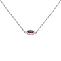 Melano Friends ketting Navee L. Amethyst Zilverkleurig