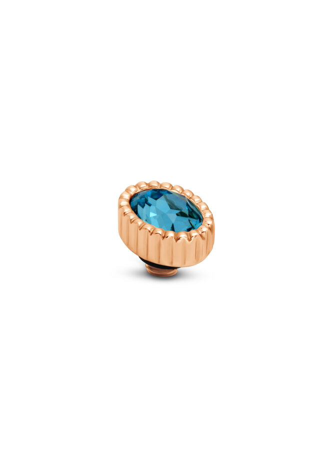 Melano Twisted meddy Aureole Aquamarine Rosékleurig