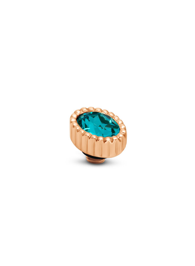 Melano Twisted meddy Aureole L. Turquoise Rosékleurig