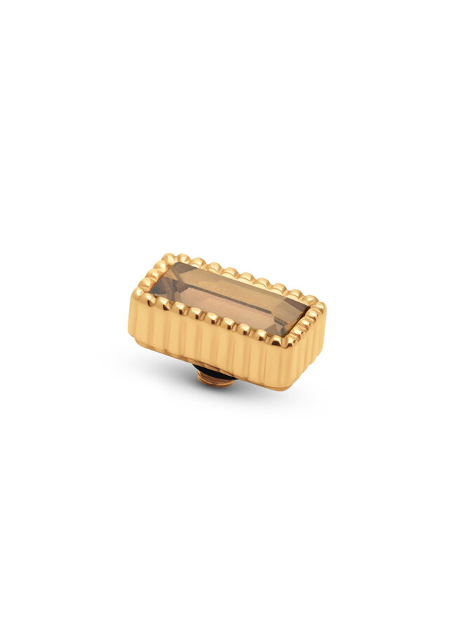 Melano Twisted meddy Bar Cr. Golden Shadow Goudkleurig