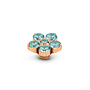 Melano Vivid meddy Botanic Aquamarine Rosékleurig