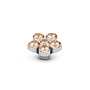 Melano Vivid meddy Botanic Champagne Zilverkleurig