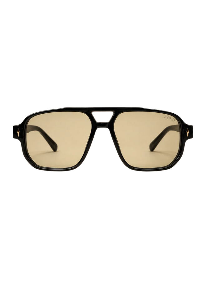 KOKO zonnebril Carl 9012-4 Black/Yellow