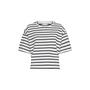 T-shirt Leana Egret/Sky Captain