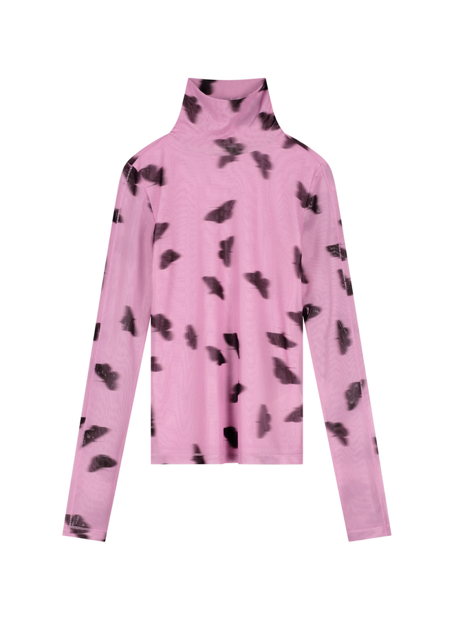 Top Jadyn Pink Papillon