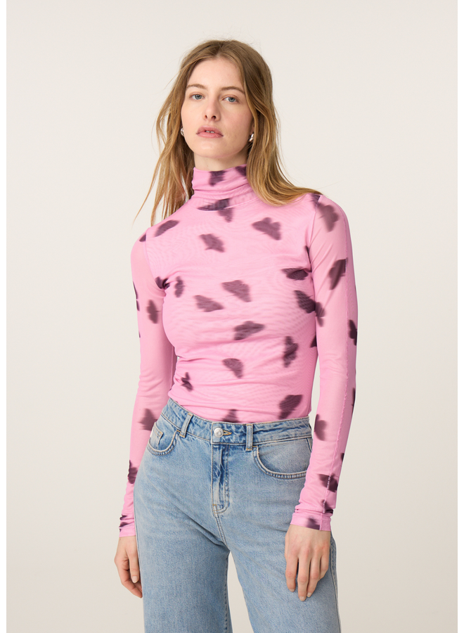 Top Jadyn Pink Papillon