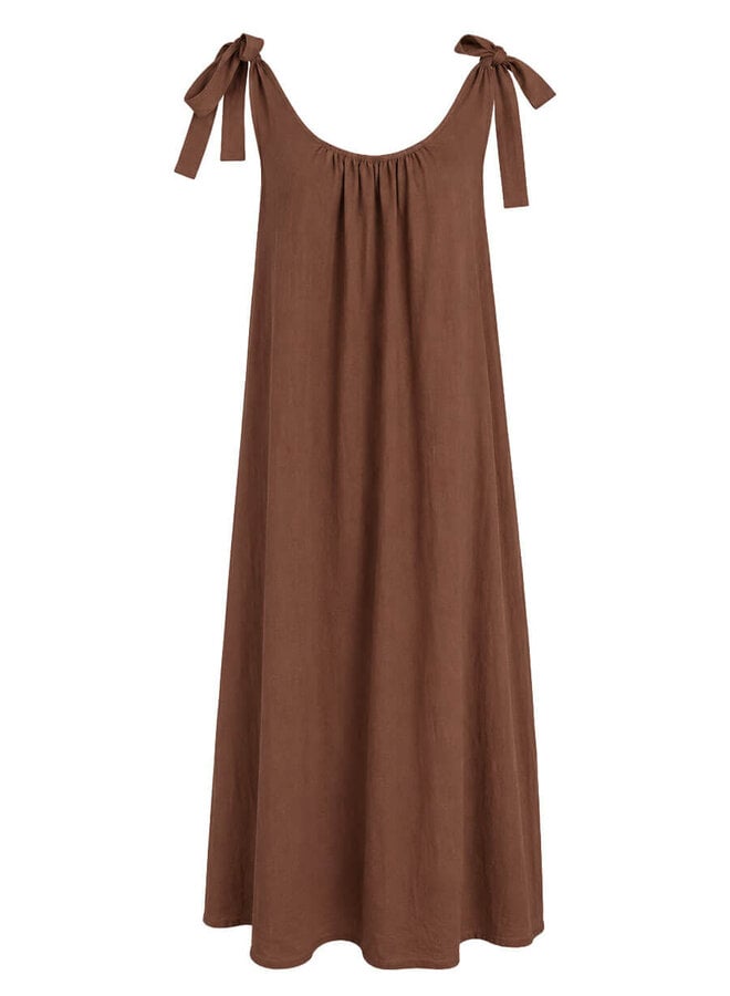 Jurk Kee Donkerbruin Onesize