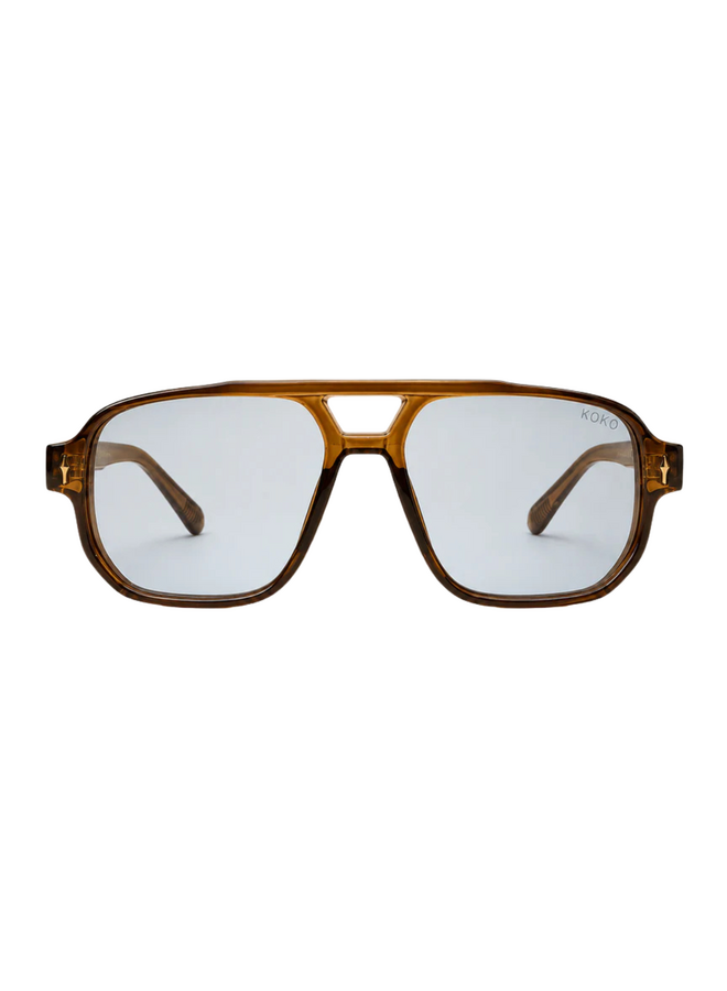 KOKO zonnebril Carl 9012-3 Brown/Blue