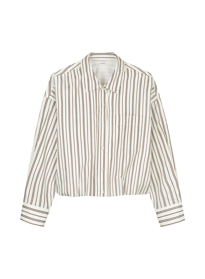 Blouse Tuck In Cream