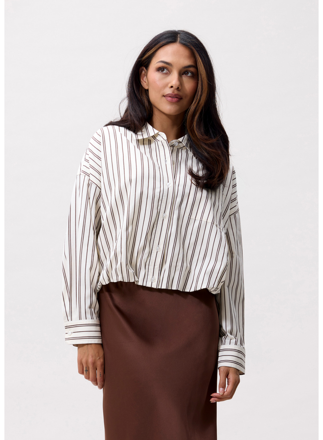 Blouse Tuck In Cream