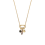 My Jewellery ketting Sunrocks Zon Bruin/Goudkleurig