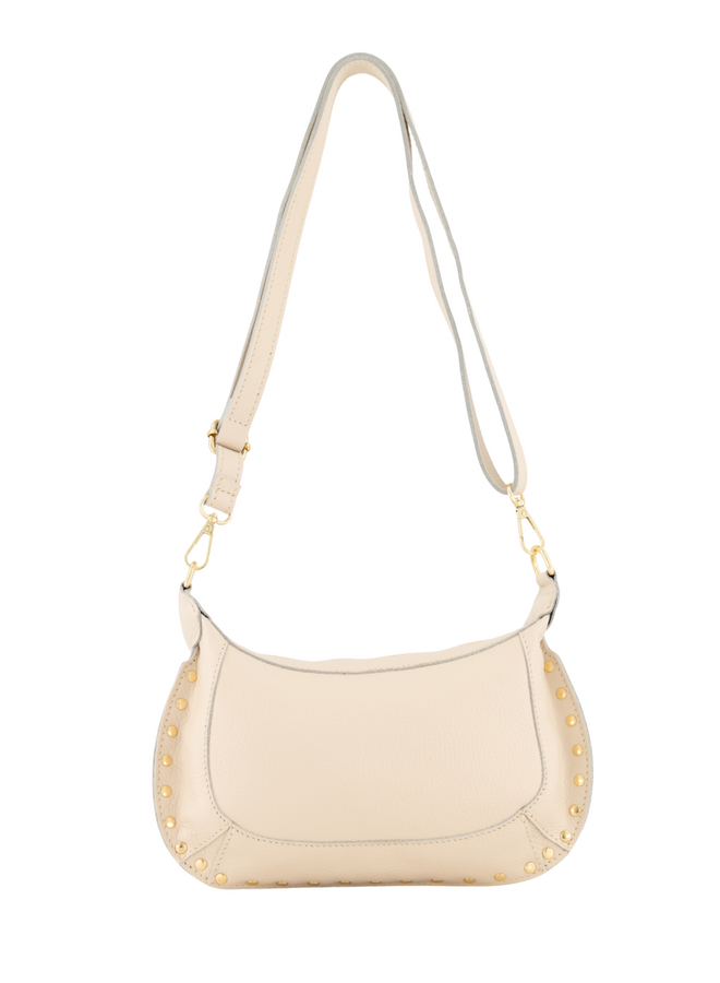 Jewelz tas Monica Classic Grain Ecru/Goudkleurig
