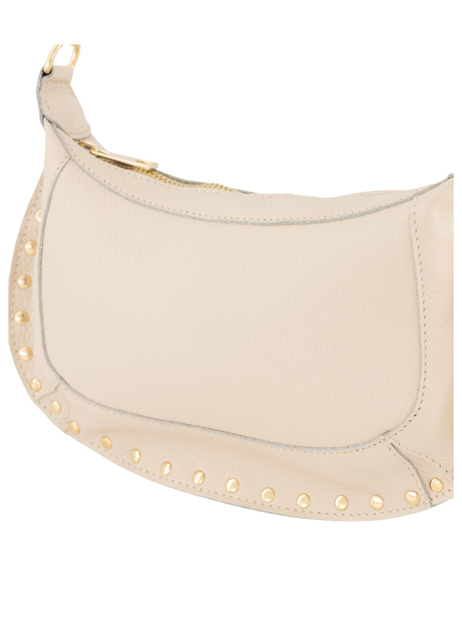 Jewelz tas Monica Classic Grain Ecru/Goudkleurig
