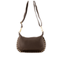 Jewelz tas Monica Classic Grain Donkerbruin/Goudkleurig