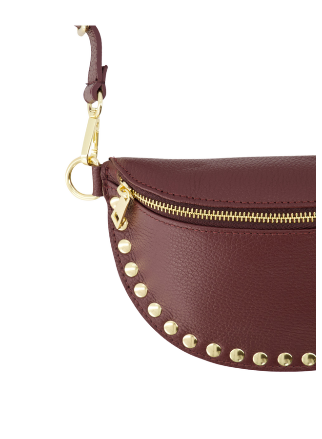 Jewelz tas Debby Classic Grain Bordeaux/Goudkleurig