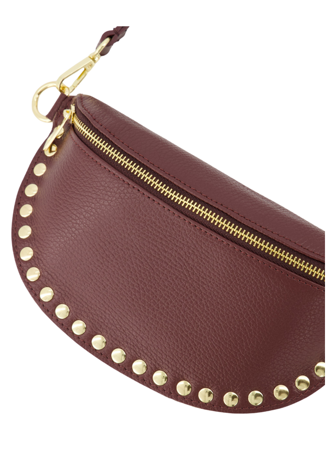 Jewelz tas Debby Classic Grain Bordeaux/Goudkleurig