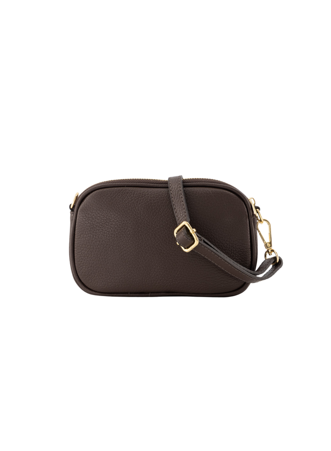 Jewelz tas Howey Classic Grain Donkerbruin/Goudkleurig