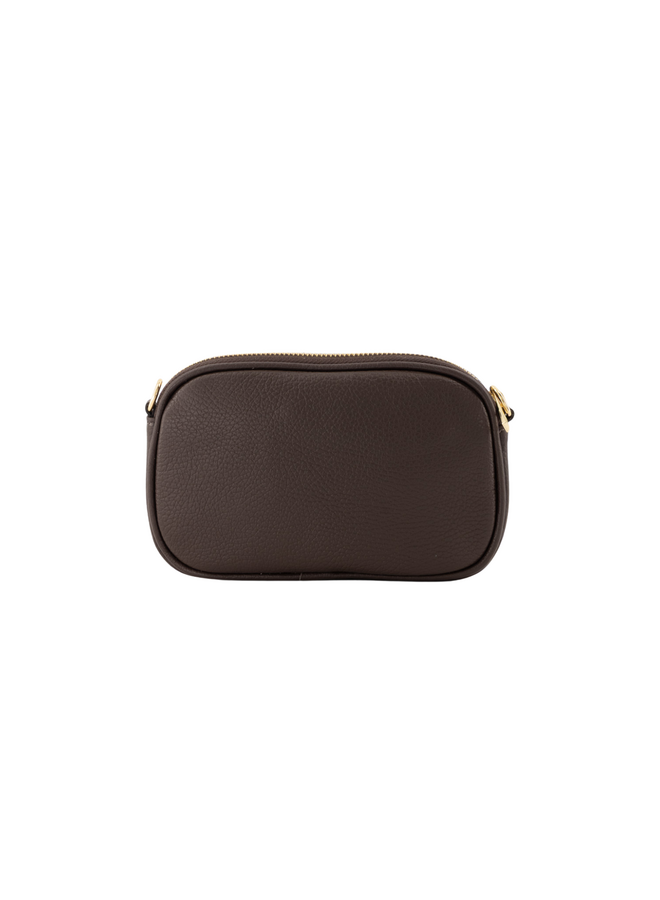 Jewelz tas Howey Classic Grain Donkerbruin/Goudkleurig