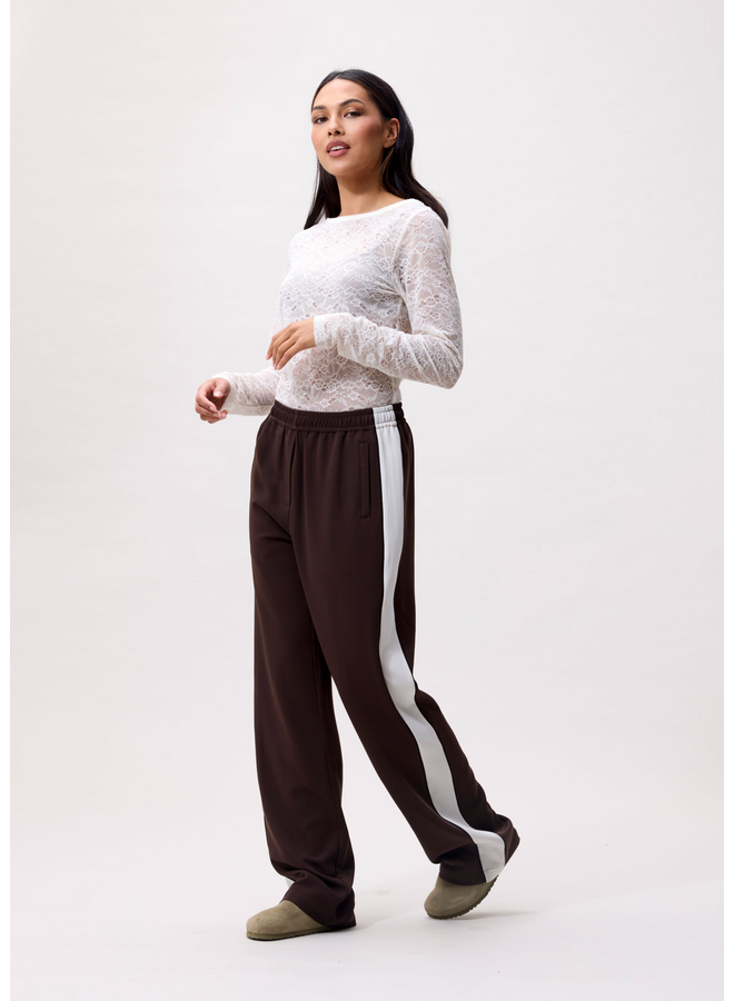 Broek Tracksuit Coffee Bean