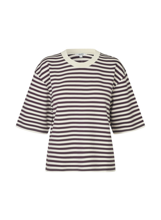 T-shirt Emrys-M Purple Sugar Stribe
