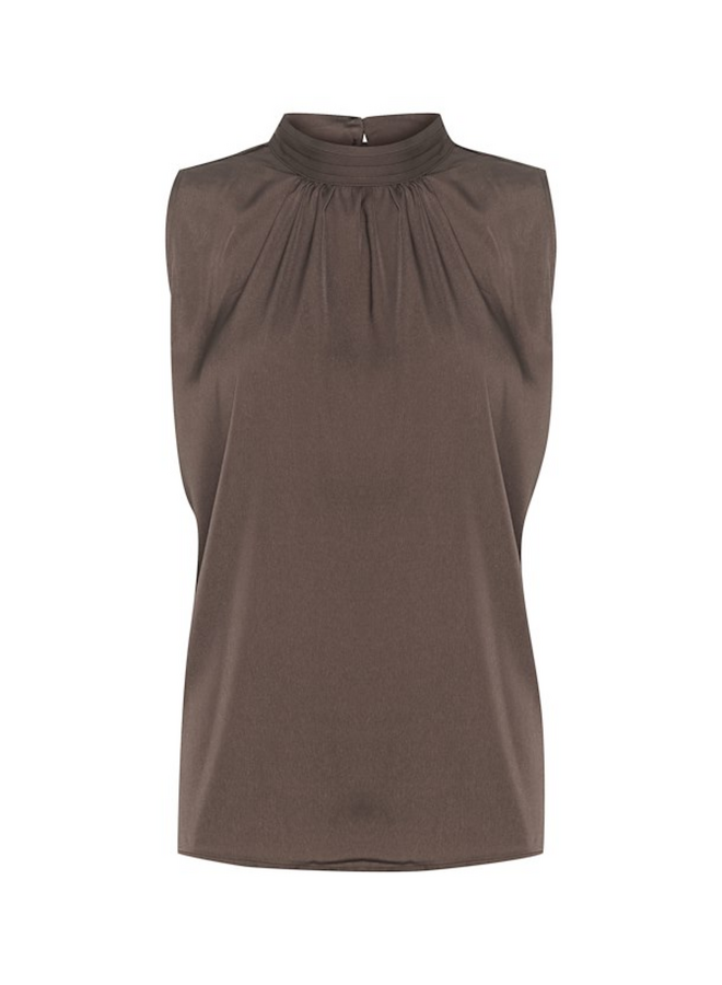 Top AileenSZ Chocolate Brown