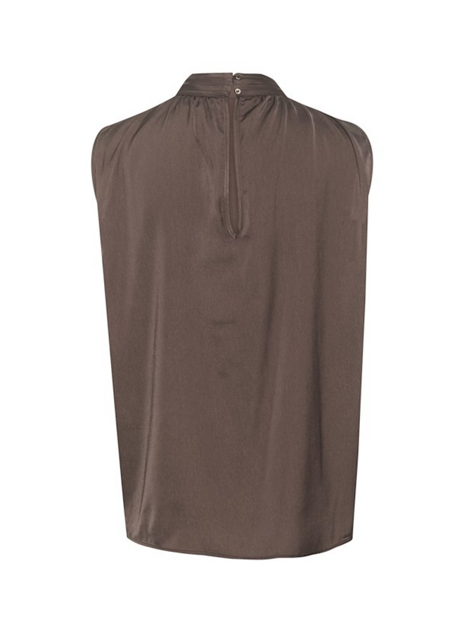 Top AileenSZ Chocolate Brown