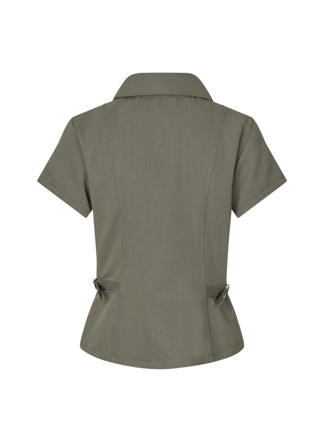 Top Aulira-M Grey Green