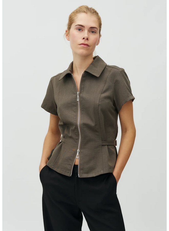Top Aulira-M Grey Green