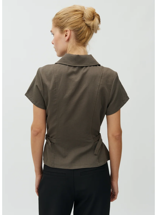 Top Aulira-M Grey Green