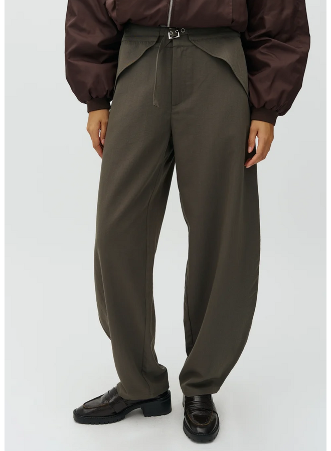 Broek Pija Tie-M Grey Green