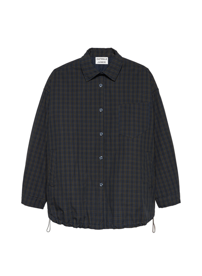 Jack Light Padded Check Navy Blazer