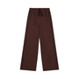 Broek Knitted Piping Warm Brown
