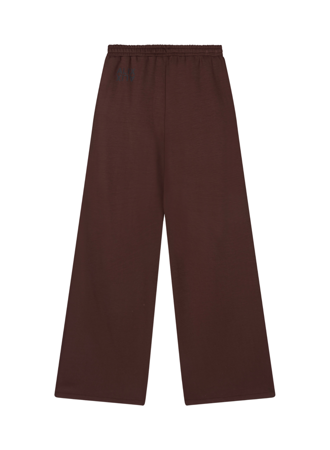 Broek Knitted Piping Warm Brown