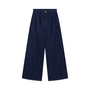 Jeans Wide Leg Indigo Denim
