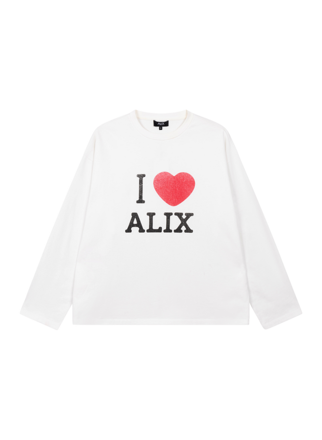 Top I Love ALIX Soft White