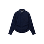 Blouse Fitted Waist Indigo Denim