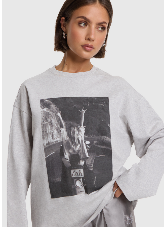 Top Photo Soft Grey Melange
