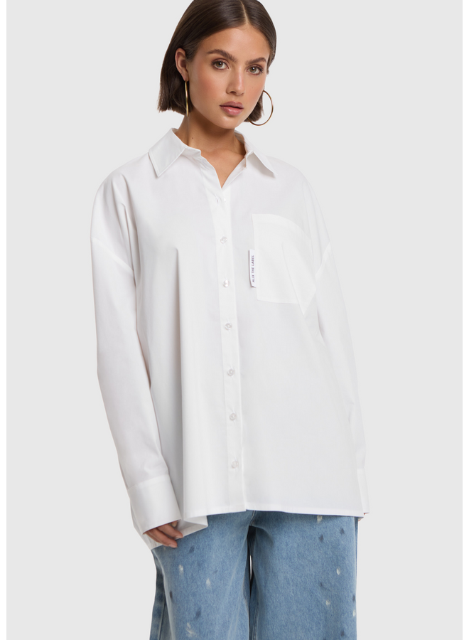 Blouse Oversized Soft White