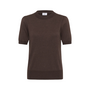 Top MilaSZ Korte Mouw Bracken Melange