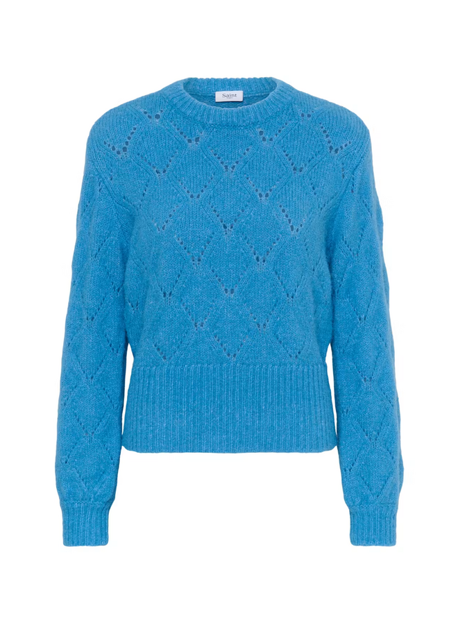 Trui TabbathaSZ Lichen Blue Melange