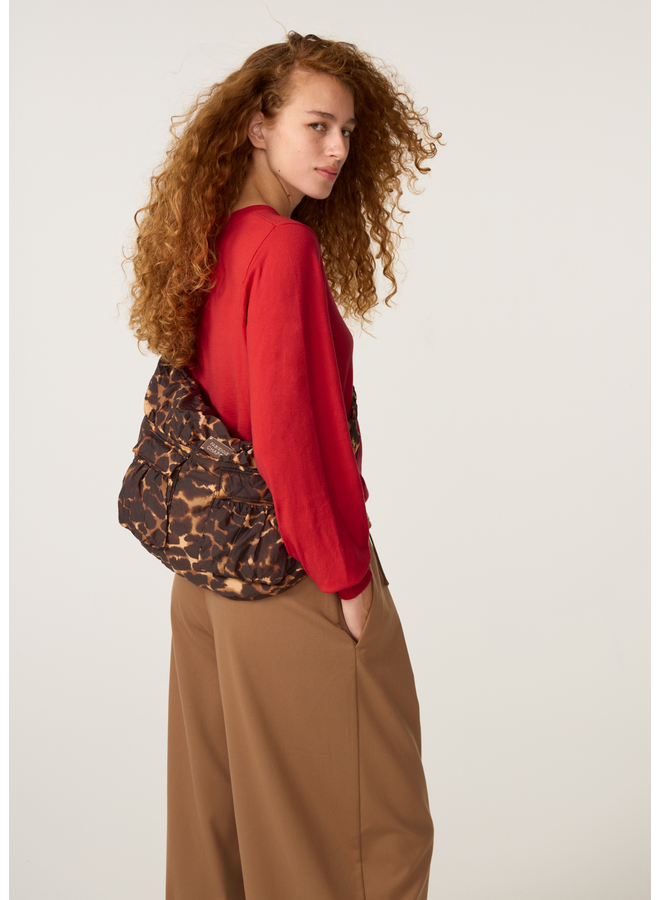 Tas Fabiana Brown Inky Leopard