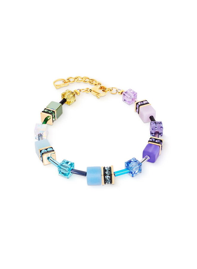 COEUR de LION armband 2838/1583 Multi Boho/Goud Verguld