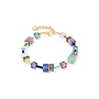 COEUR de LION armband 4905/1558 Pastel Romantic/Goud Verguld